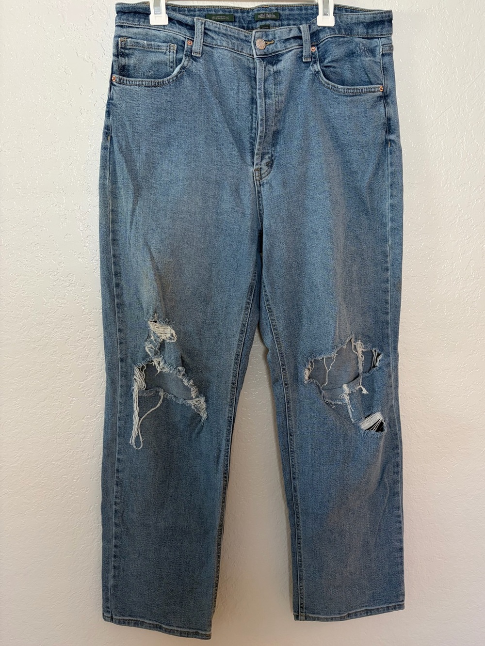 Wild Fable Super High-Rise Straight Jeans Women's US Size 14 - Picture 2 of 11